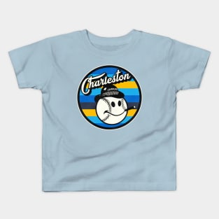 Defunct Charleston Charlies Baseball Team Kids T-Shirt